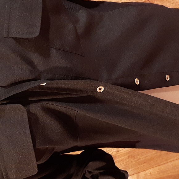 Calvin Klein Black Button-Down Shirt (Small) - Picture 2 of 10
